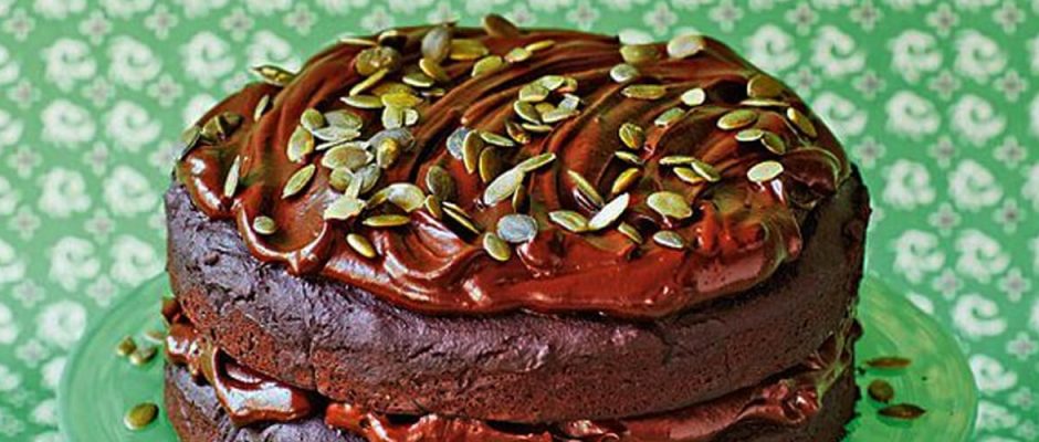 Vegan & Gluten Free Chocolate Pumpkin Cake